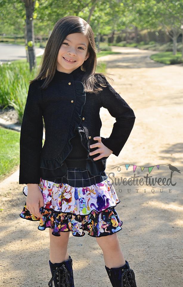 Be Frilly Skirt Pattern - Ellie and Mac, Digital (PDF) Sewing Patterns | USA, Canada, UK, Australia