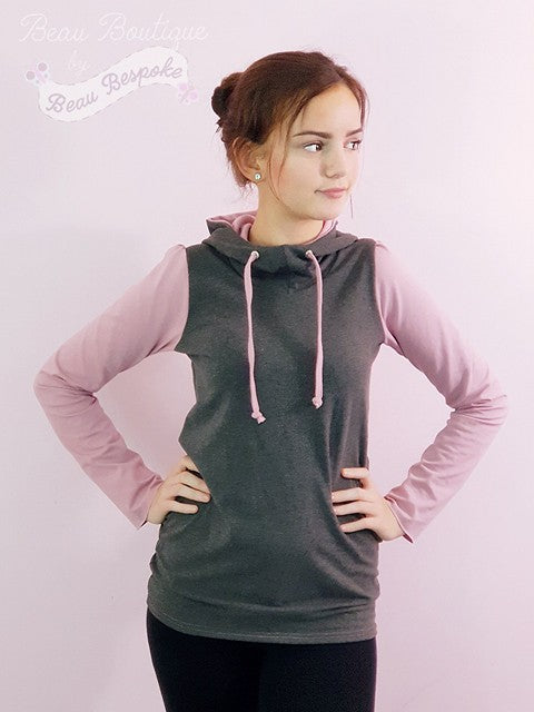 Women's Game Time Hoodie Pattern - Ellie and Mac, Digital (PDF) Sewing Patterns | USA, Canada, UK, Australia