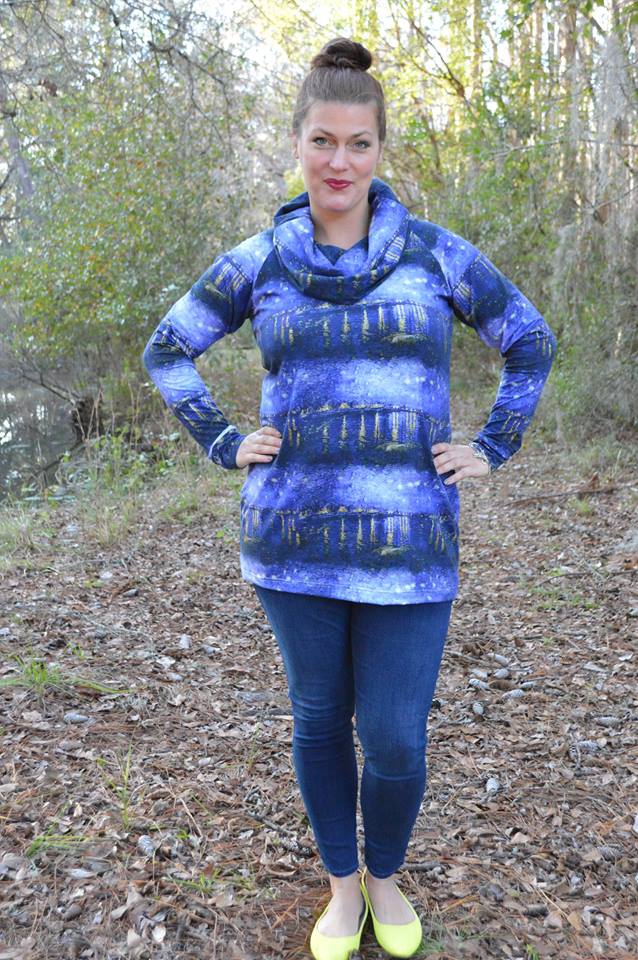 Women's Going Home Sweater Pattern - Ellie and Mac, Digital (PDF) Sewing Patterns | USA, Canada, UK, Australia