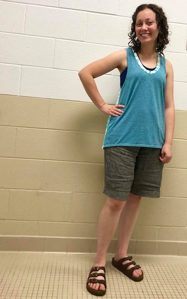 Women's Good Sport Tank Pattern - Ellie and Mac, Digital (PDF) Sewing Patterns | USA, Canada, UK, Australia