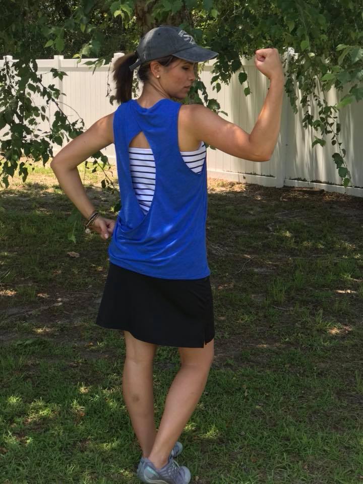 Women's Good Sport Tank Pattern - Ellie and Mac, Digital (PDF) Sewing Patterns | USA, Canada, UK, Australia