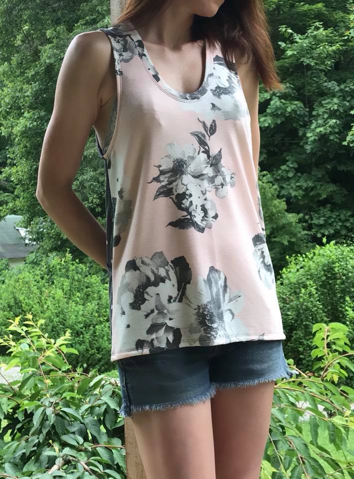 Women's Good Sport Tank Pattern - Ellie and Mac, Digital (PDF) Sewing Patterns | USA, Canada, UK, Australia