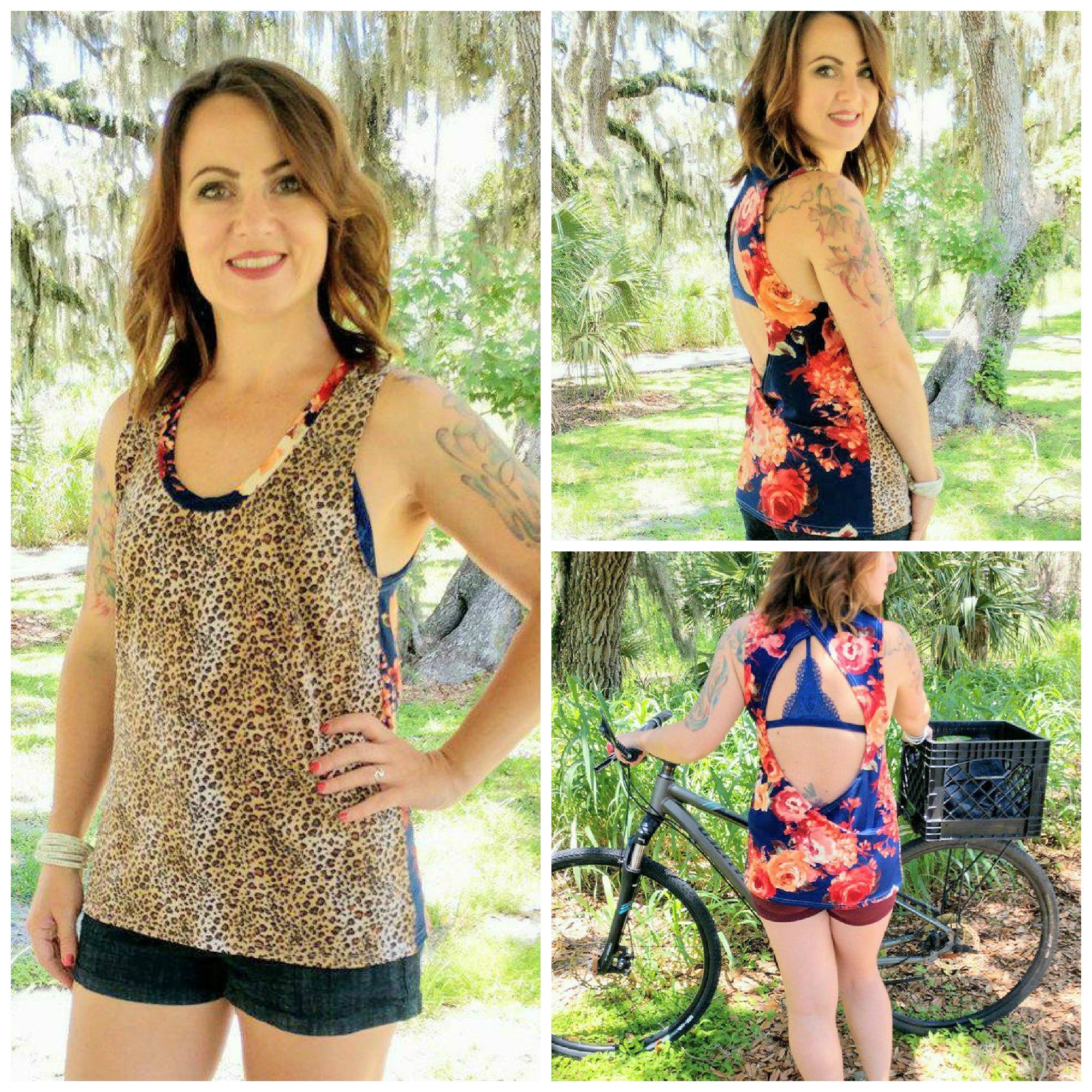 Women's Good Sport Tank Pattern - Ellie and Mac, Digital (PDF) Sewing Patterns | USA, Canada, UK, Australia