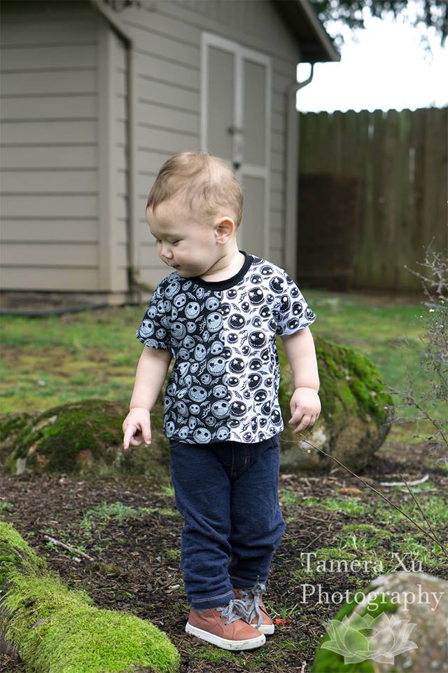 Unisex Half Pipe Tee Pattern - Ellie and Mac, Digital (PDF) Sewing Patterns | USA, Canada, UK, Australia