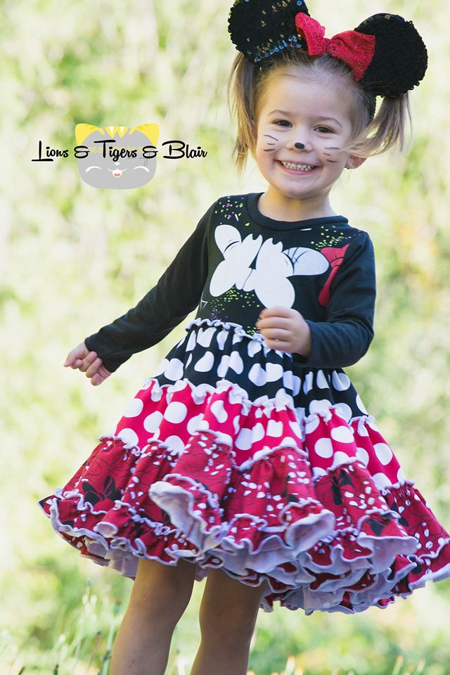 Girls Halli Tiered Dress Pattern - Ellie and Mac, Digital (PDF) Sewing Patterns | USA, Canada, UK, Australia