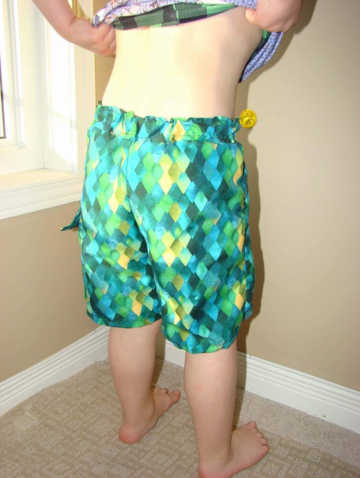 Boy's High Tide Boardshorts & Swim Briefs Pattern - Ellie and Mac, Digital (PDF) Sewing Patterns | USA, Canada, UK, Australia