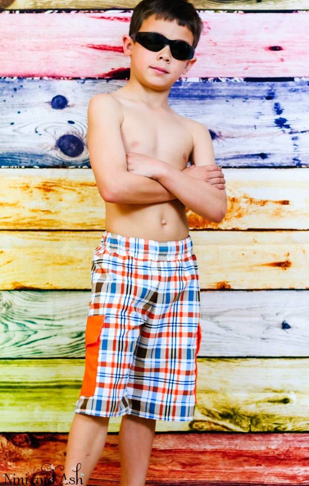 Boy's High Tide Boardshorts & Swim Briefs Pattern - Ellie and Mac, Digital (PDF) Sewing Patterns | USA, Canada, UK, Australia