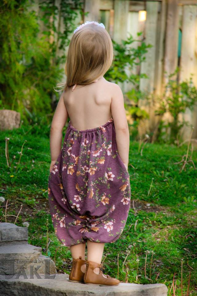 Girl's Hip Hop Romper Pattern - Ellie and Mac, Digital (PDF) Sewing Patterns | USA, Canada, UK, Australia
