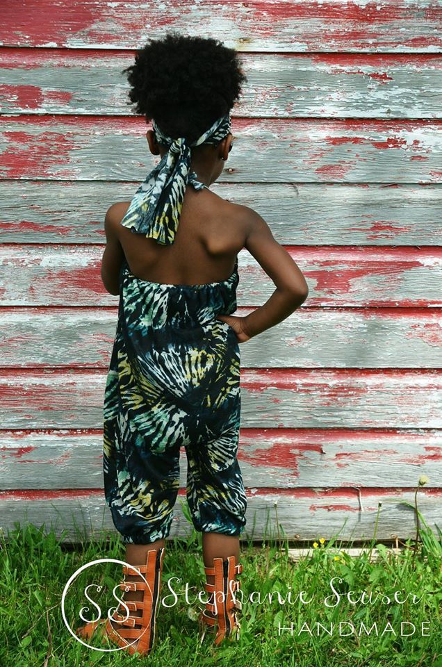 Girl's Hip Hop Romper Pattern - Ellie and Mac, Digital (PDF) Sewing Patterns | USA, Canada, UK, Australia