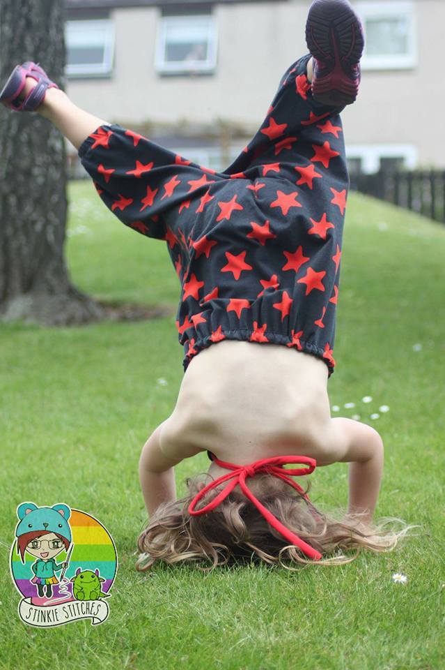 Girl's Hip Hop Romper Pattern - Ellie and Mac, Digital (PDF) Sewing Patterns | USA, Canada, UK, Australia