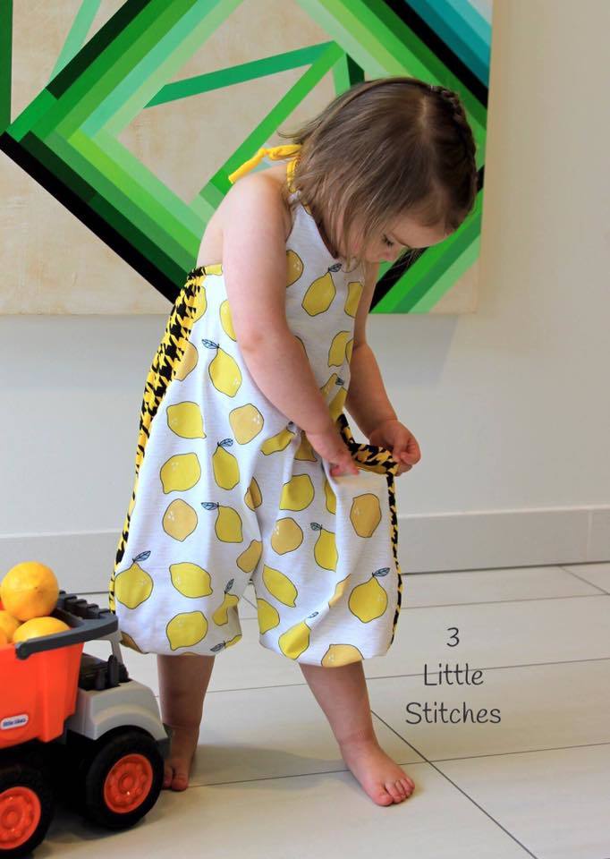 Girl's Hip Hop Romper Pattern - Ellie and Mac, Digital (PDF) Sewing Patterns | USA, Canada, UK, Australia