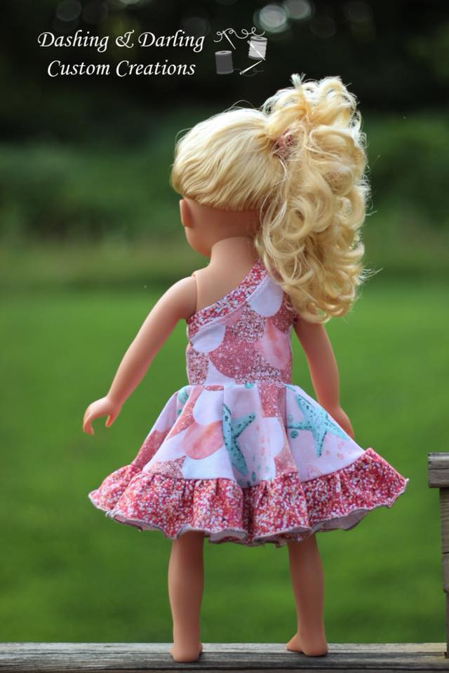 Island Hopper Doll Dress Pattern