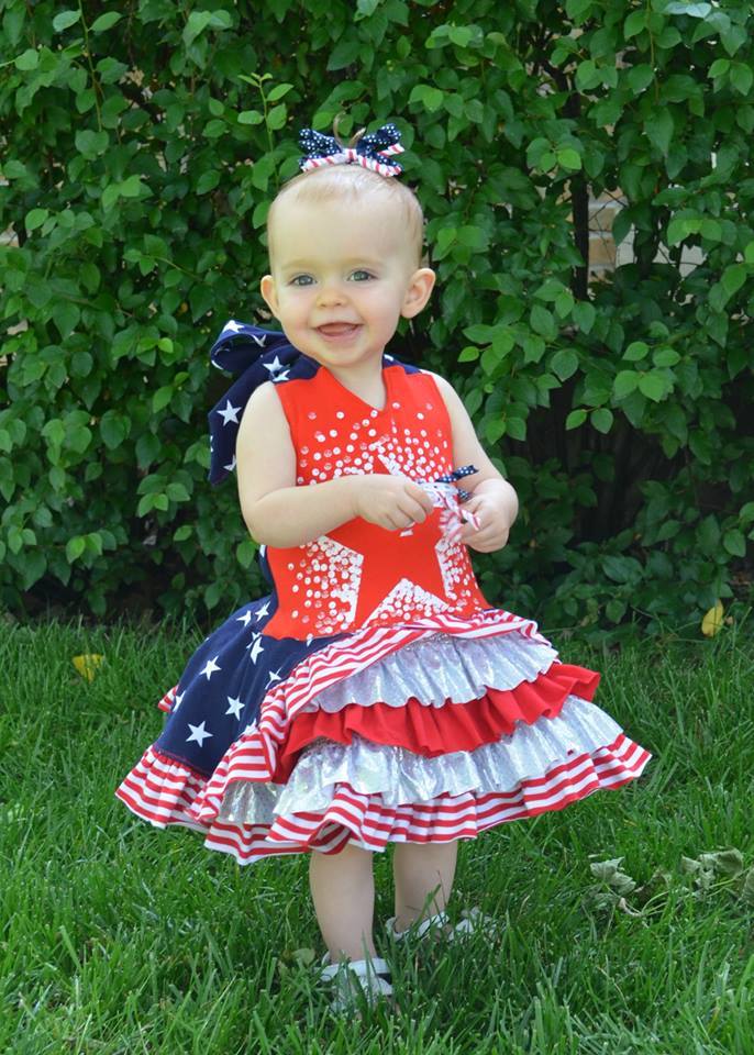 Girls Kaitlynn Ruffled Halter Dress Pattern - Ellie and Mac, Digital (PDF) Sewing Patterns | USA, Canada, UK, Australia