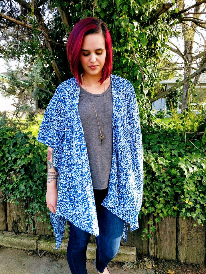 Women's Free Spirit Kimono Pattern - Ellie and Mac, Digital (PDF) Sewing Patterns | USA, Canada, UK, Australia