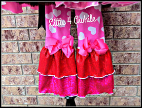 Girls Lizzy Ruffled Pants Pattern - Ellie and Mac, Digital (PDF) Sewing Patterns | USA, Canada, UK, Australia