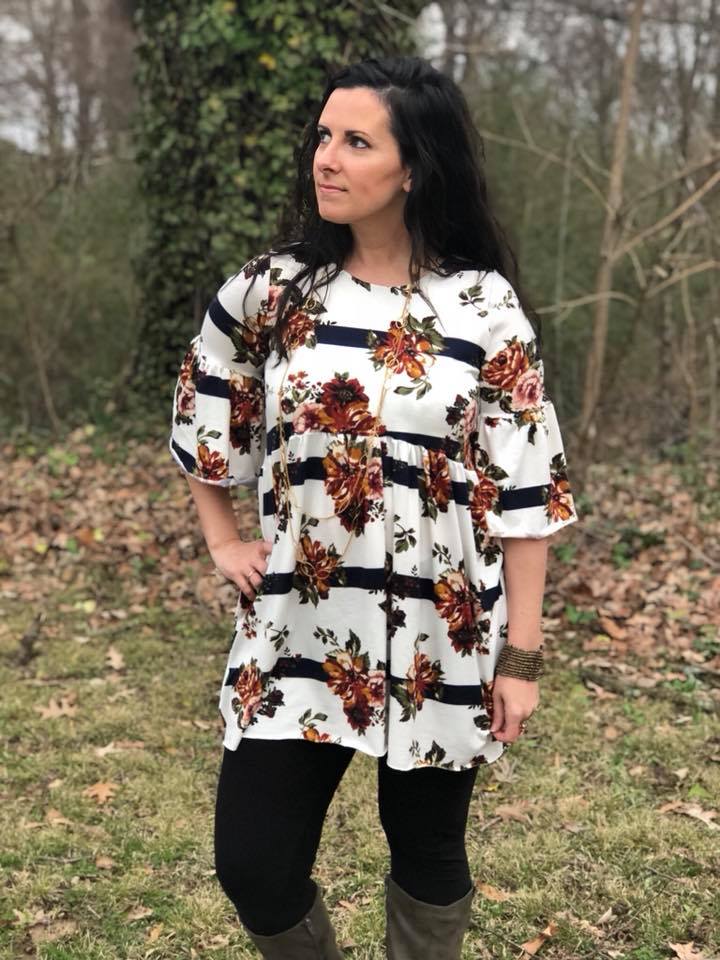 Women's Memphis Top Pattern - Ellie and Mac, Digital (PDF) Sewing Patterns | USA, Canada, UK, Australia
