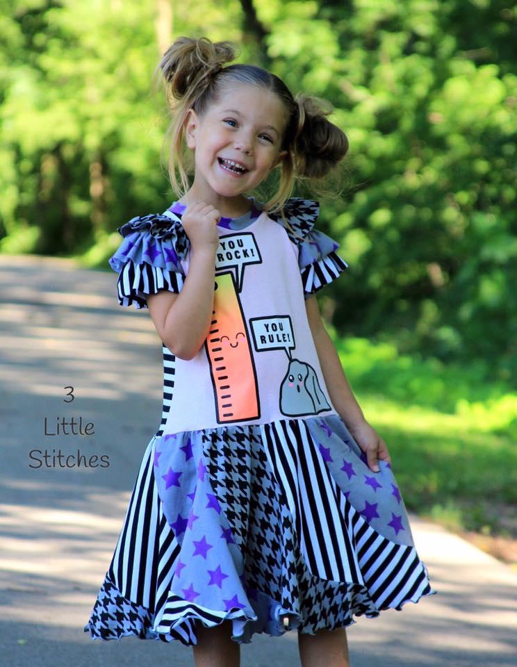 Mermaid Swirl Dress Pattern - Clearance Sale