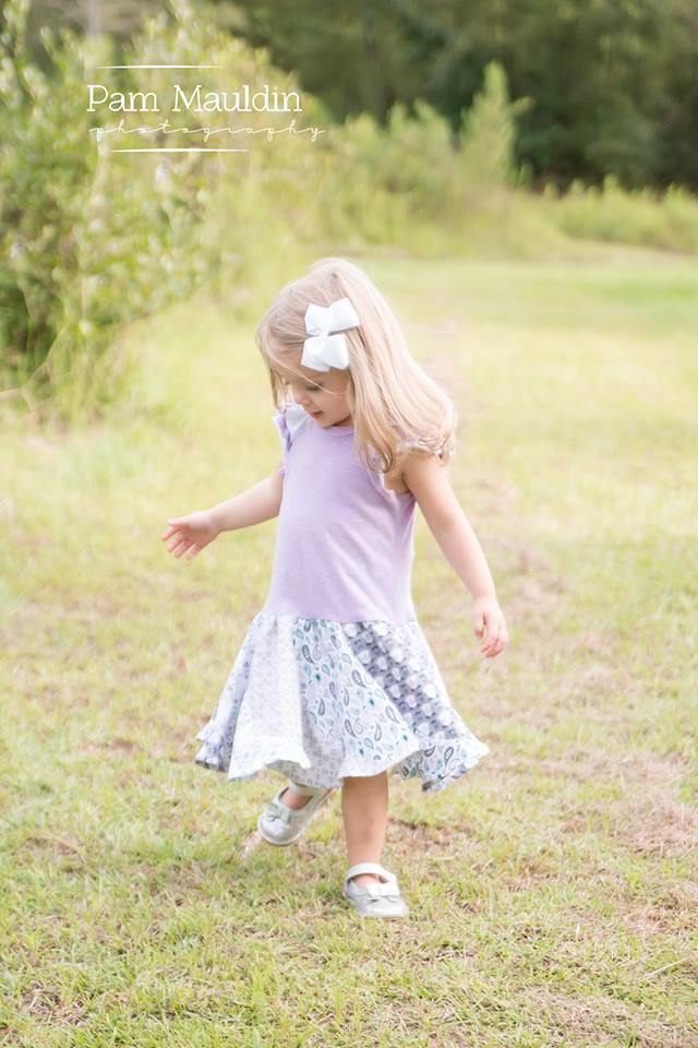 Mermaid Swirl Dress Pattern - Clearance Sale