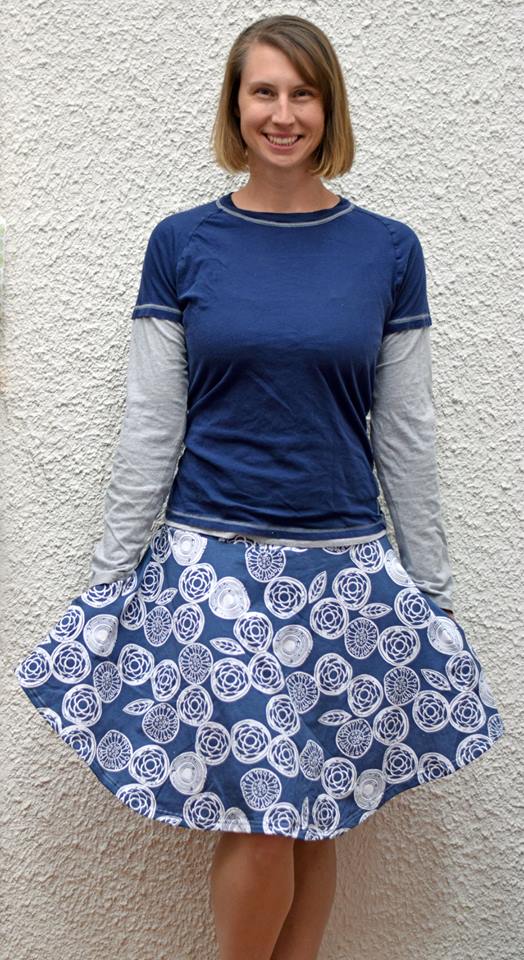 Teen's &  Women's Molly Skirt Pattern - Ellie and Mac, Digital (PDF) Sewing Patterns | USA, Canada, UK, Australia