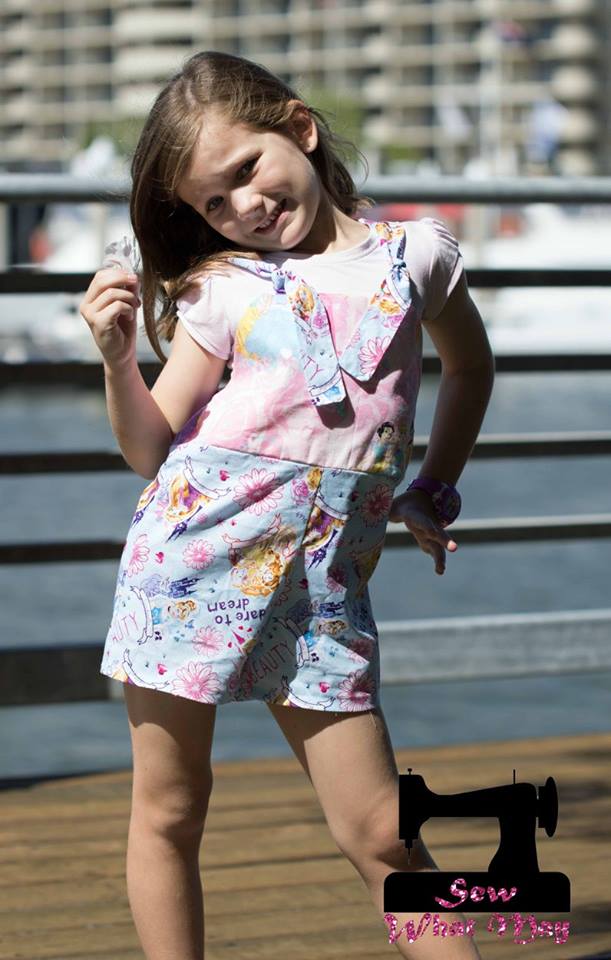 Girl's Be Outstanding Overalls Pattern - Ellie and Mac, Digital (PDF) Sewing Patterns | USA, Canada, UK, Australia