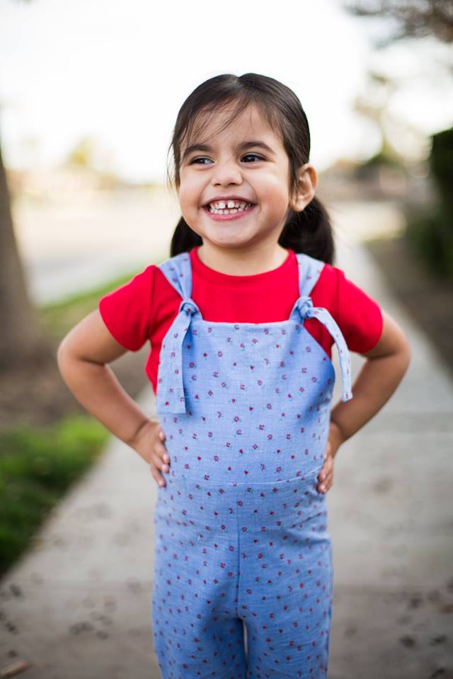 Girl's Be Outstanding Overalls Pattern - Ellie and Mac, Digital (PDF) Sewing Patterns | USA, Canada, UK, Australia