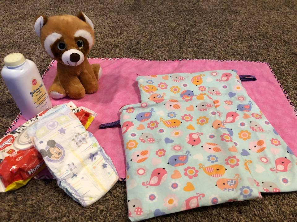 On The Go Baby Changing Mat & Wet Bags Pattern - Ellie and Mac, Digital (PDF) Sewing Patterns | USA, Canada, UK, Australia