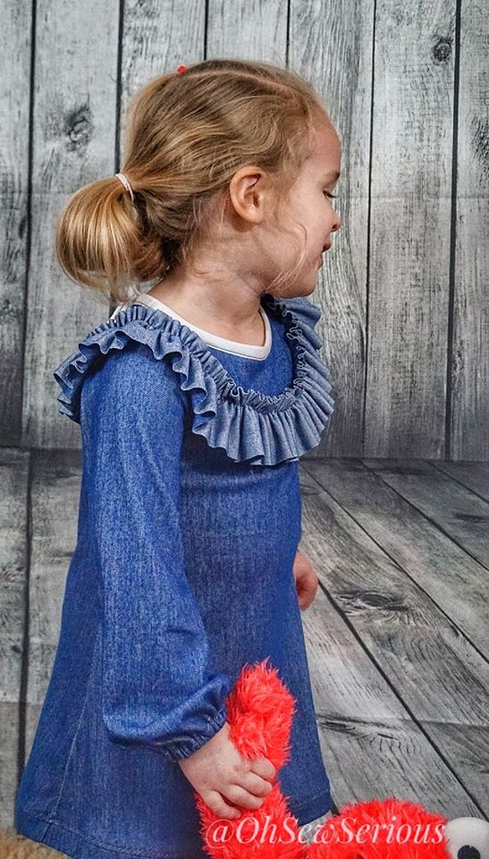 Girl's Peachy Pie Dress Pattern - Ellie and Mac, Digital (PDF) Sewing Patterns | USA, Canada, UK, Australia