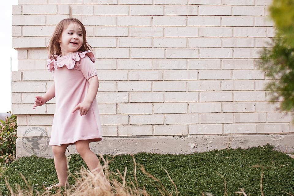 Girl's Peachy Pie Dress Pattern - Ellie and Mac, Digital (PDF) Sewing Patterns | USA, Canada, UK, Australia