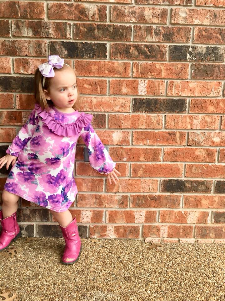 Girl's Peachy Pie Dress Pattern - Ellie and Mac, Digital (PDF) Sewing Patterns | USA, Canada, UK, Australia