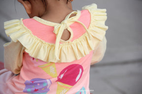 Girl's Peachy Pie Dress Pattern - Ellie and Mac, Digital (PDF) Sewing Patterns | USA, Canada, UK, Australia