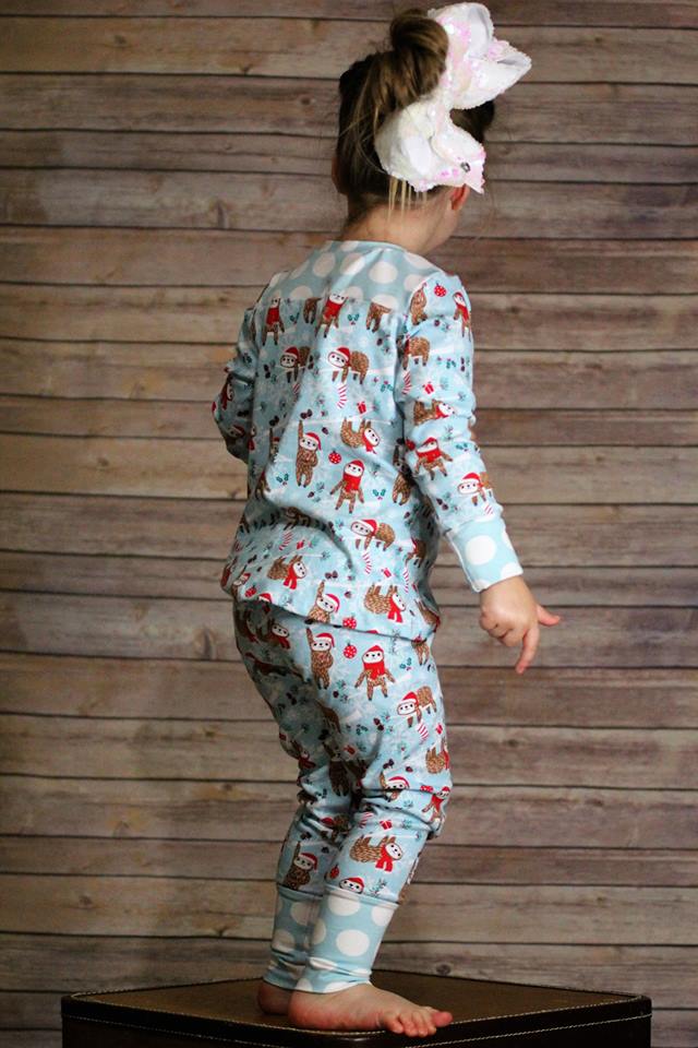 Kids Grow With Me Pajama Pattern