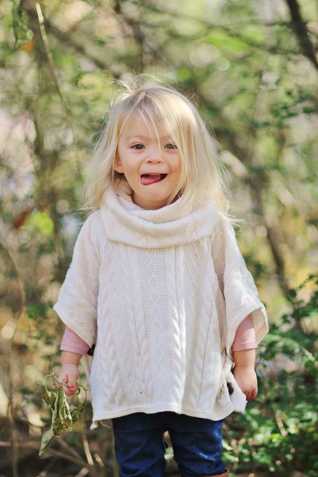 Girl's Sugar n' Spice Poncho Pattern Wacky - Ellie and Mac, Digital (PDF) Sewing Patterns | USA, Canada, UK, Australia