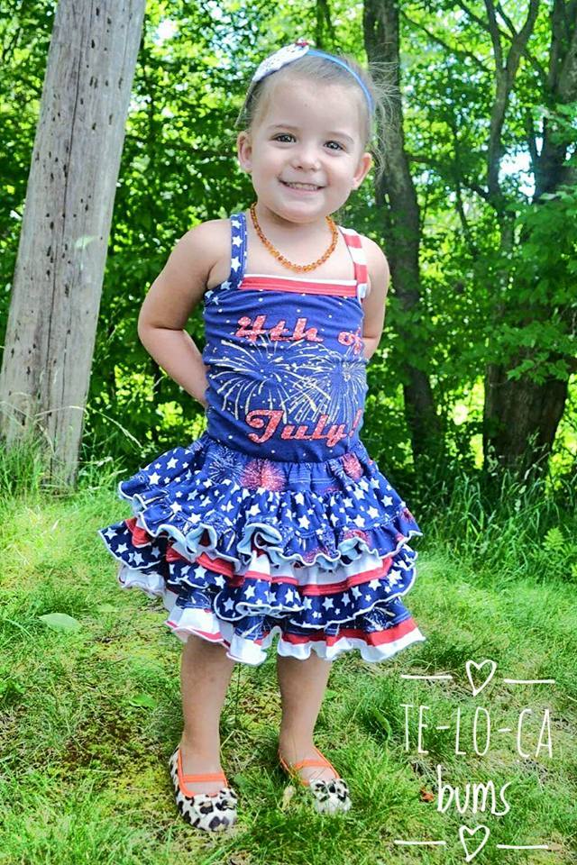 Girl's Prep Skirt Pattern - Ellie and Mac, Digital (PDF) Sewing Patterns | USA, Canada, UK, Australia