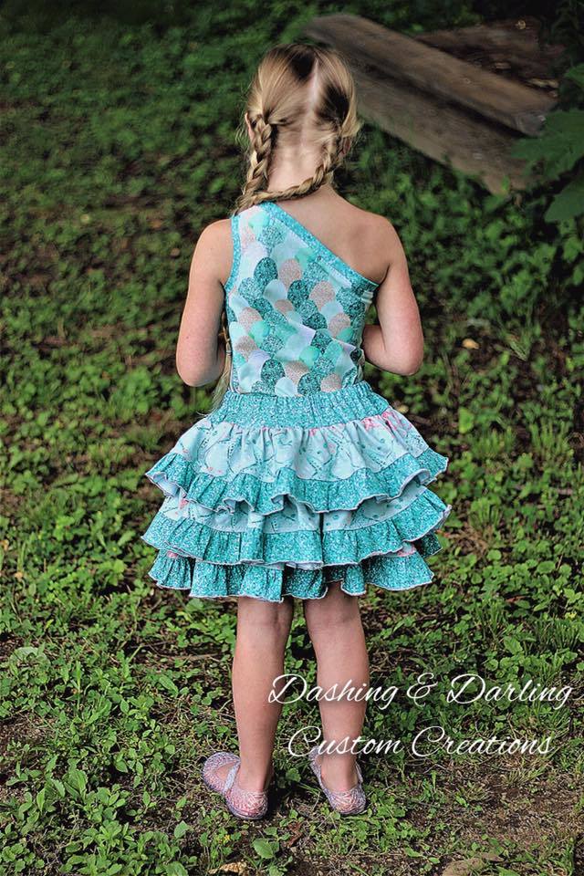 Girl's Prep Skirt Pattern - Ellie and Mac, Digital (PDF) Sewing Patterns | USA, Canada, UK, Australia