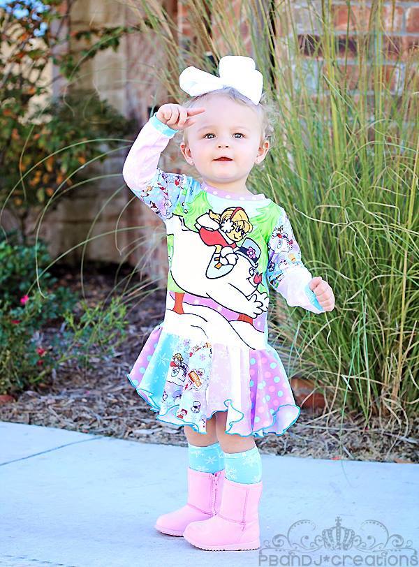 Girl's Rebel Dress & Tunic Pattern - Ellie and Mac, Digital (PDF) Sewing Patterns | USA, Canada, UK, Australia