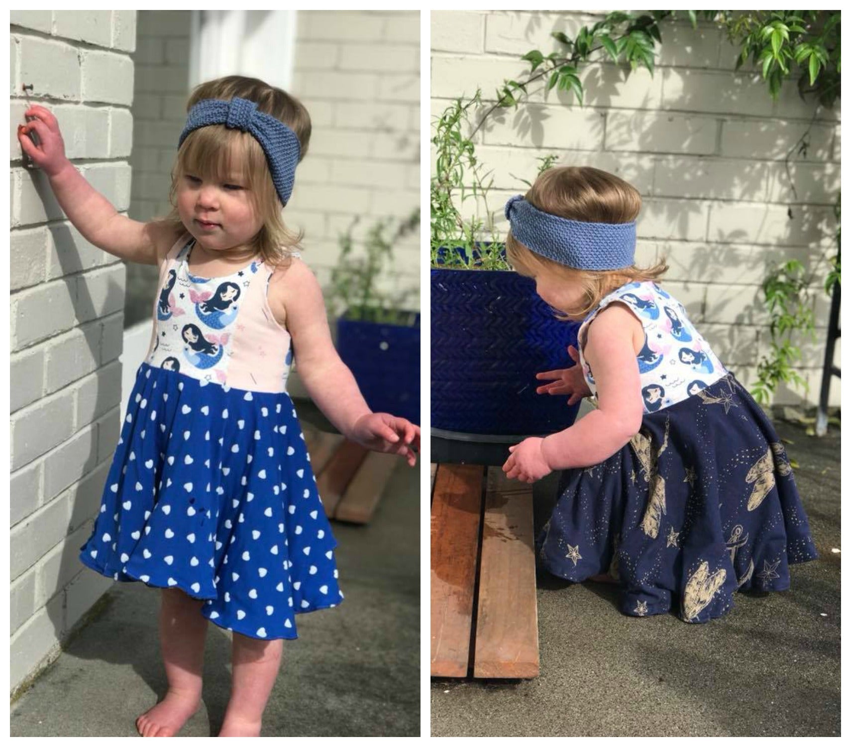 Girl's Reversible Dress Pattern - Ellie and Mac, Digital (PDF) Sewing Patterns | USA, Canada, UK, Australia