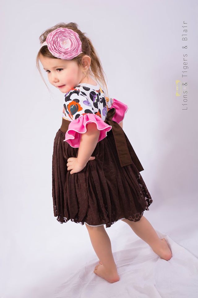 Riley Petal Dress Pattern - Clearance Sale