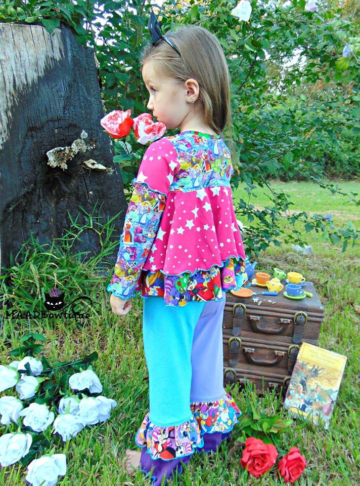 Girl's Rocking Swing Top Pattern - Ellie and Mac, Digital (PDF) Sewing Patterns | USA, Canada, UK, Australia