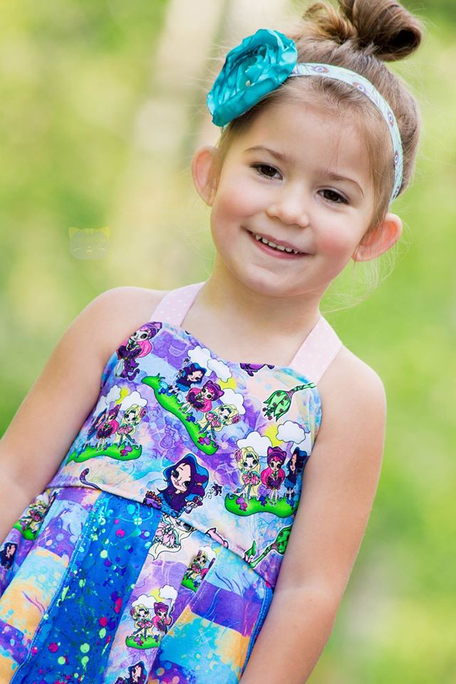 Rosie Girls Twirl Top Pattern - Ellie and Mac, Digital (PDF) Sewing Patterns | USA, Canada, UK, Australia