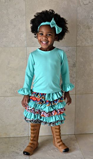 Girls Rufflicious Skirt Pattern - Clearance Sale