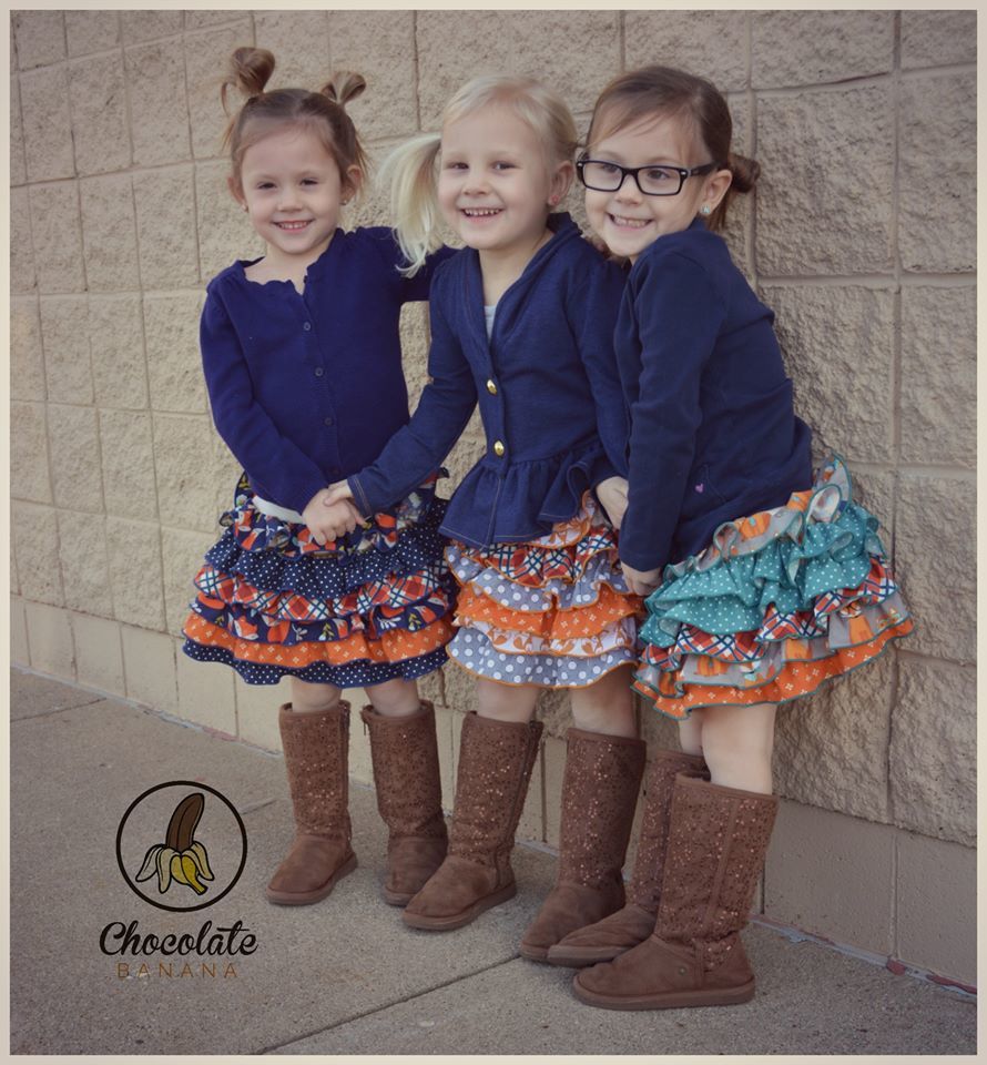 Girls Rufflicious Skirt Pattern - Clearance Sale