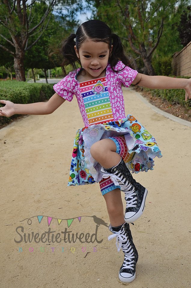 Girl's Sailor Dress & Peplum Pattern - Ellie and Mac, Digital (PDF) Sewing Patterns | USA, Canada, UK, Australia