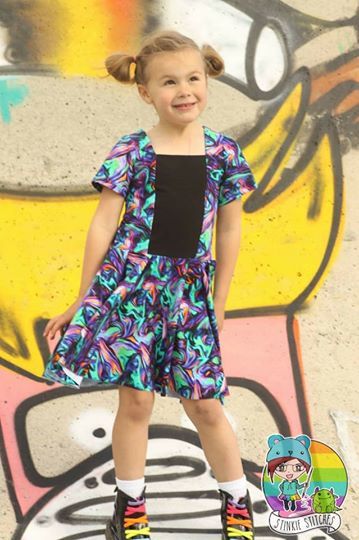 Girl's Sailor Dress & Peplum Pattern - Ellie and Mac, Digital (PDF) Sewing Patterns | USA, Canada, UK, Australia