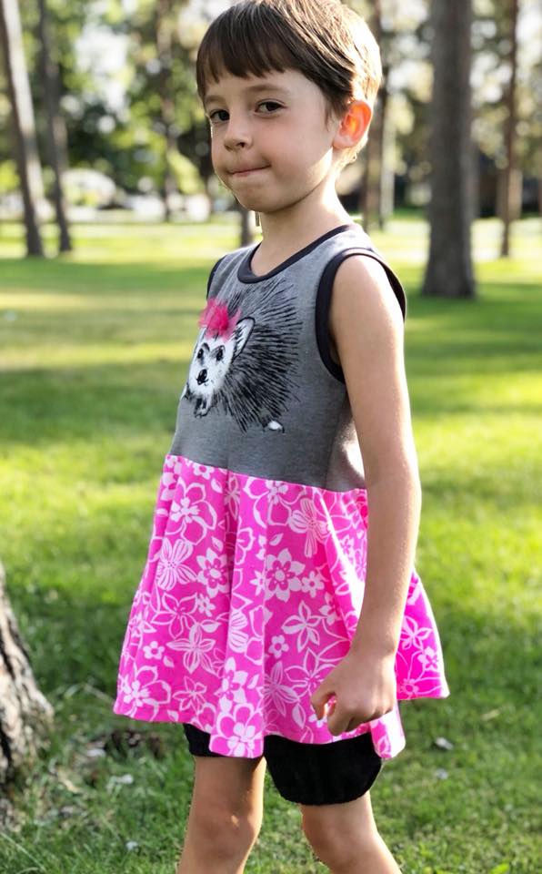 Girl's School Cool Tunic & Dress Pattern - Ellie and Mac, Digital (PDF) Sewing Patterns | USA, Canada, UK, Australia