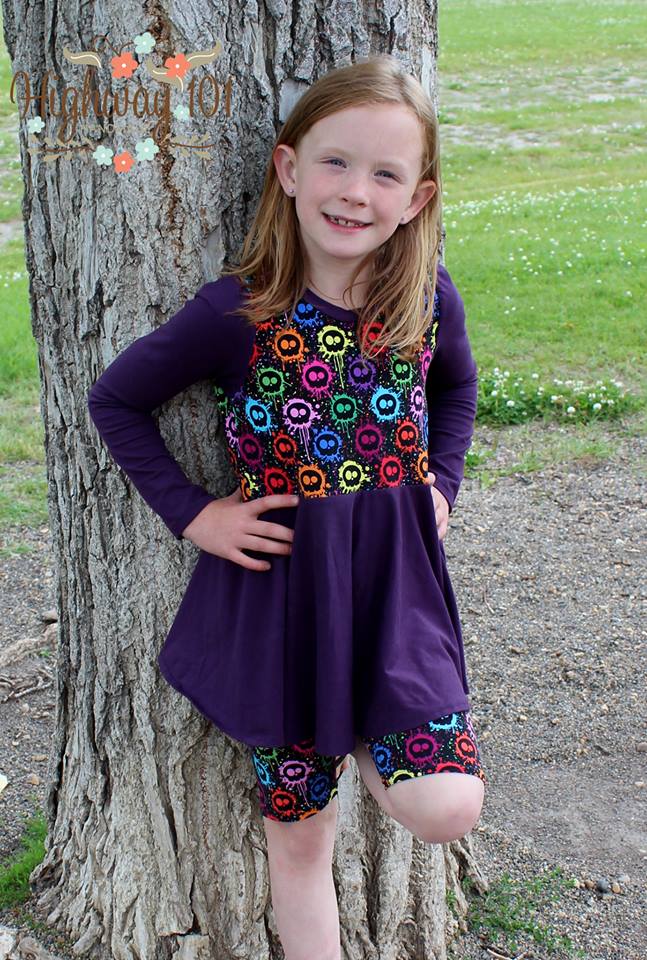 Girl's School Cool Tunic & Dress Pattern - Ellie and Mac, Digital (PDF) Sewing Patterns | USA, Canada, UK, Australia