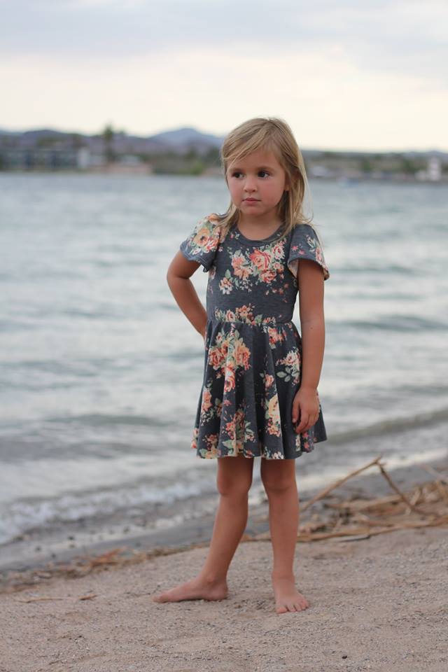 Girl's School Cool Tunic & Dress Pattern - Ellie and Mac, Digital (PDF) Sewing Patterns | USA, Canada, UK, Australia