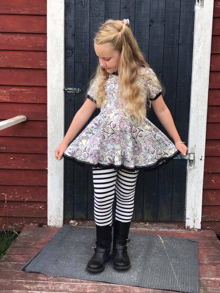 Girl's School Cool Tunic & Dress Pattern - Ellie and Mac, Digital (PDF) Sewing Patterns | USA, Canada, UK, Australia