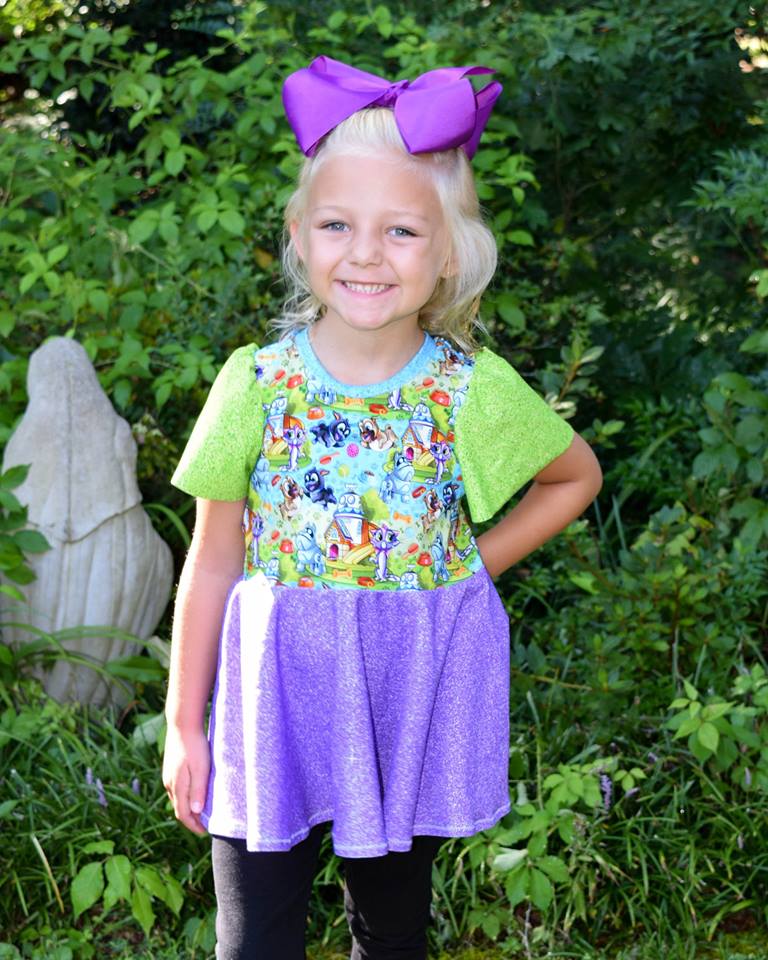 Girl's School Cool Tunic & Dress Pattern - Ellie and Mac, Digital (PDF) Sewing Patterns | USA, Canada, UK, Australia