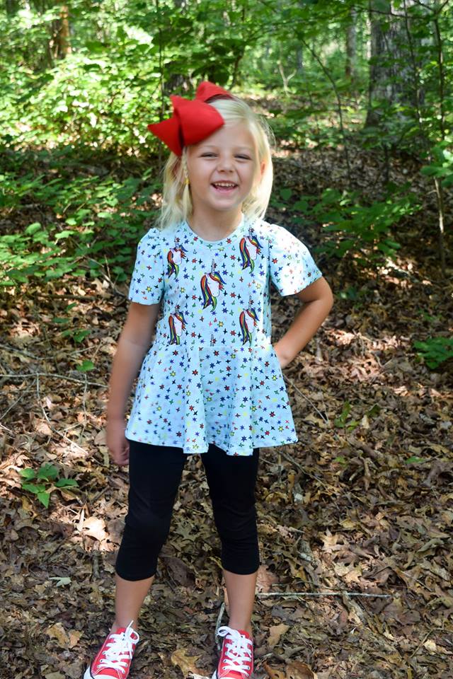 Girl's School Cool Tunic & Dress Pattern - Ellie and Mac, Digital (PDF) Sewing Patterns | USA, Canada, UK, Australia