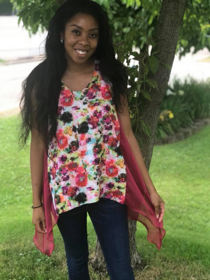 Women's Shark Bite Top Pattern - Ellie and Mac, Digital (PDF) Sewing Patterns | USA, Canada, UK, Australia